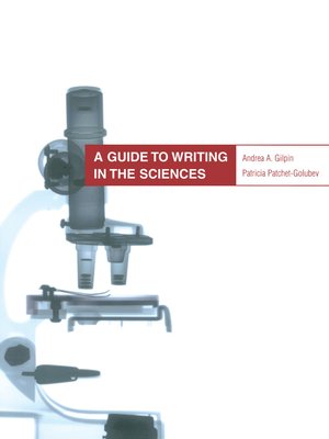 cover image of A Guide to Writing in the Sciences